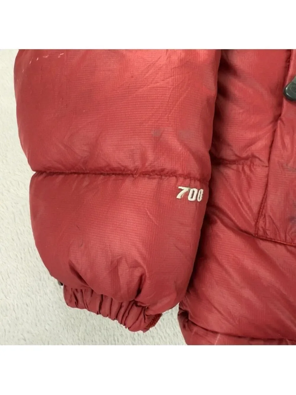 The North Face Mens Small Nuptse 700 Goose Down Puffer Jacket